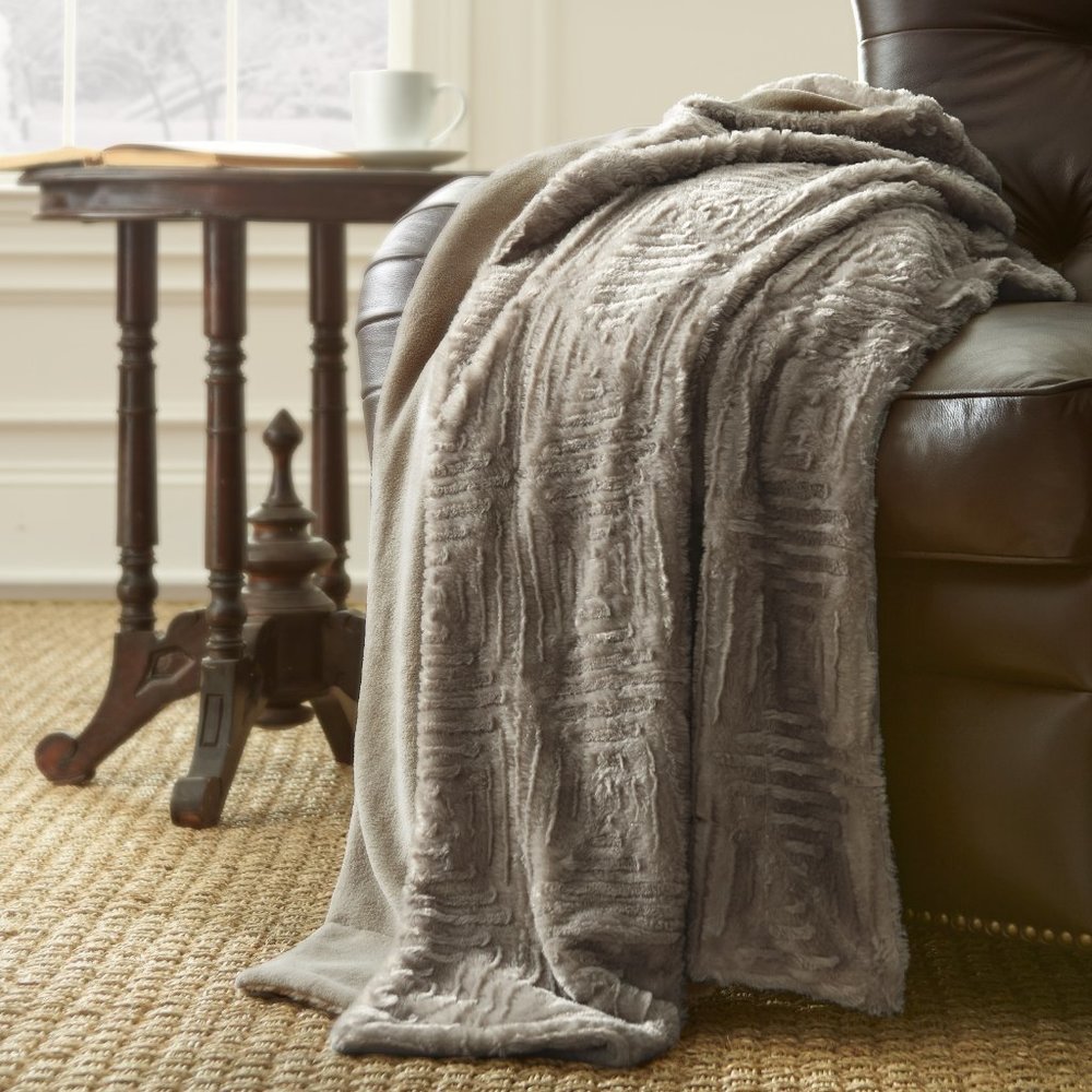 Luxury Faux Fur Throw